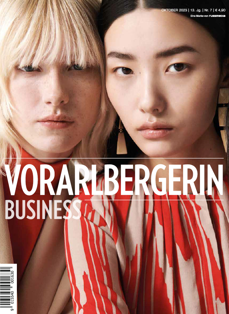 Magazincover für Business Ausgabe Oktober 2023