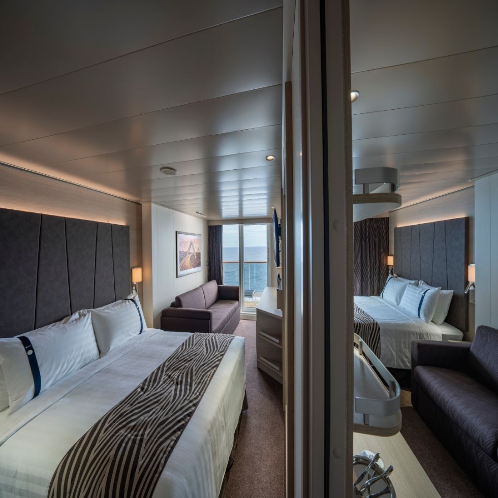 MSC Cruises: Zimmerbeispiel Balkonkabine