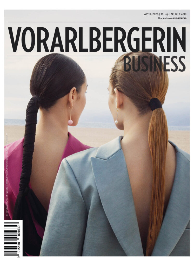 Magazincover für Business Ausgabe April 2025
