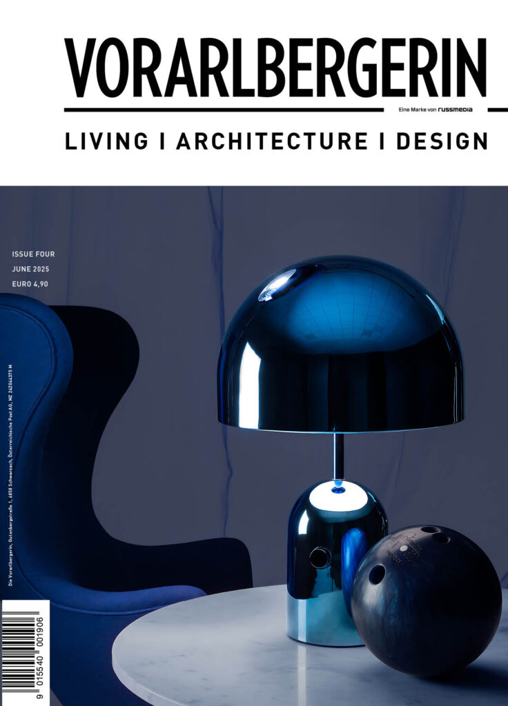 Magazincover für Living | Architecture | Design Juni 2025