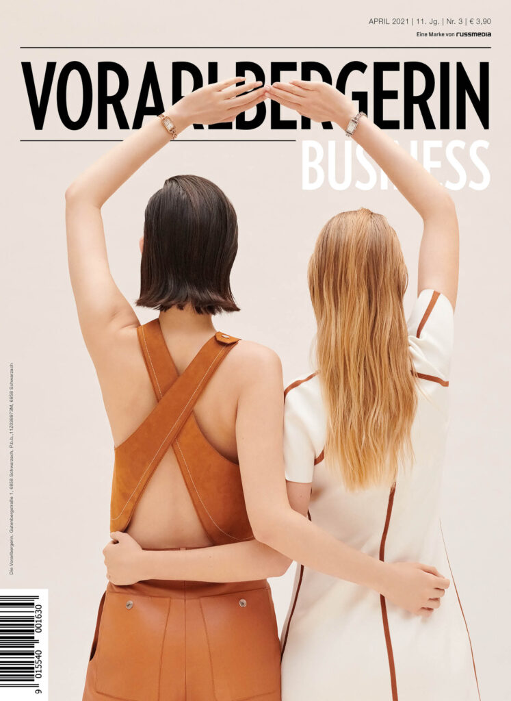 Magazincover für Business – April 2021