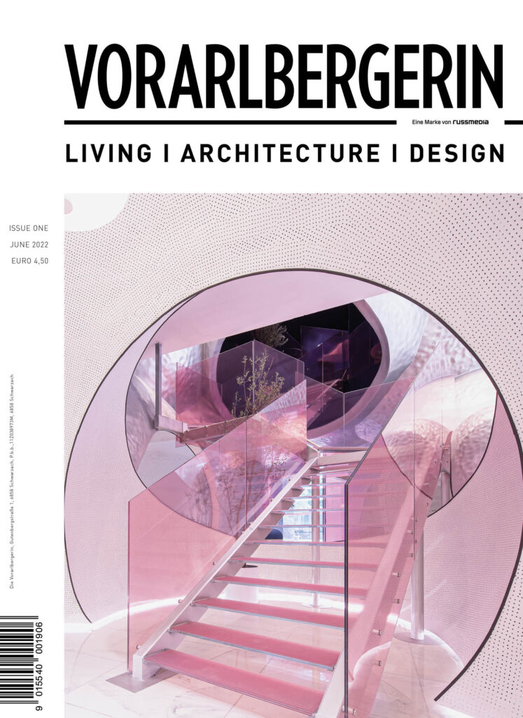 Magazincover für Living | Architecture | Design Juni 2022