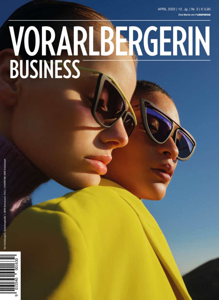 Magazincover für Business – April 2022