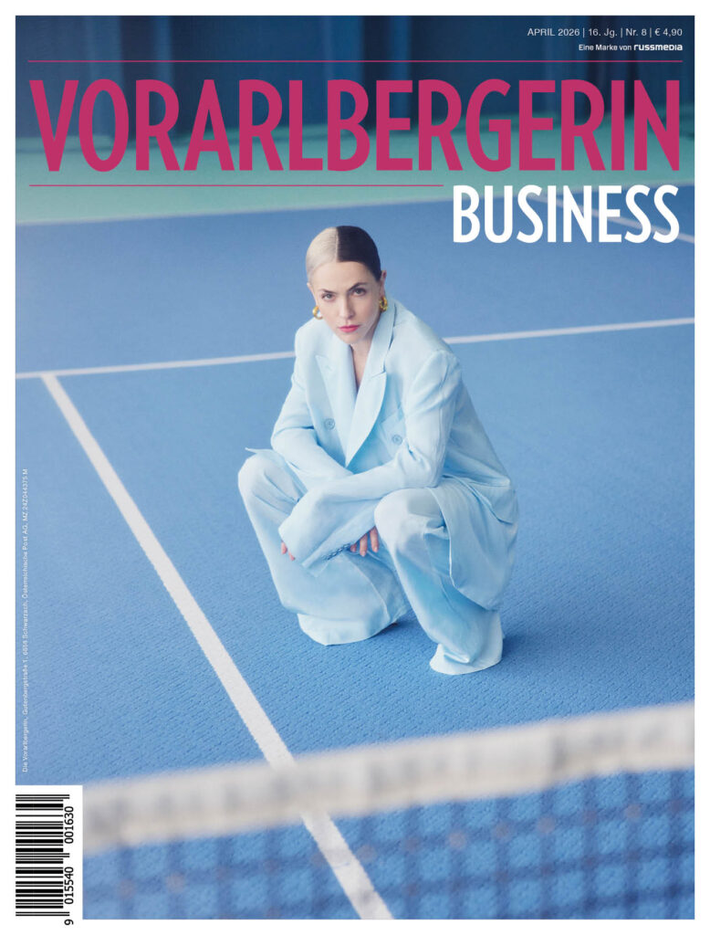 Magazincover für Business April 2026