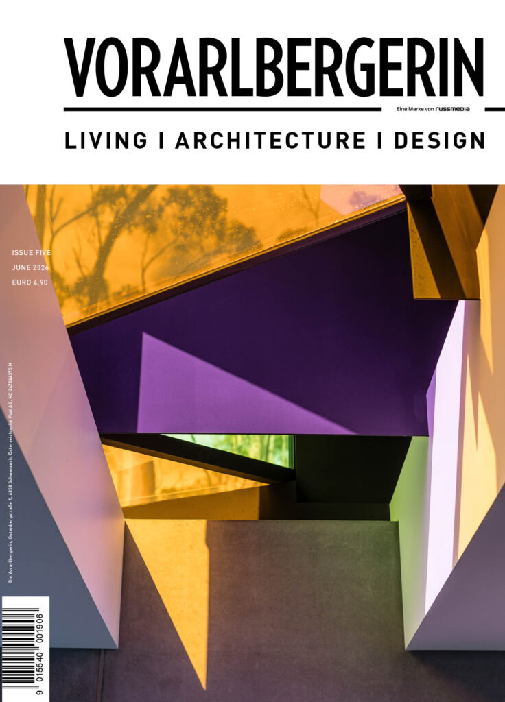 Magazincover für Living | Architecture | Design Juni 2026